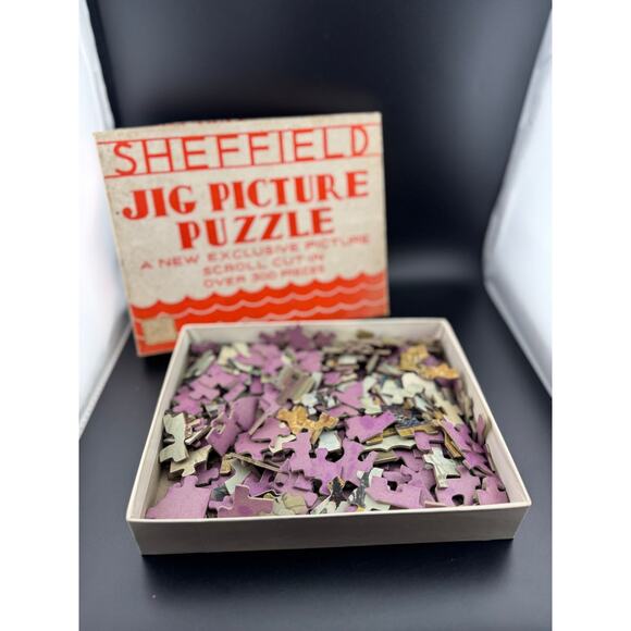 Vintage Sheffield Jig Puzzle - The Old Homestead - Picture 6 of 7